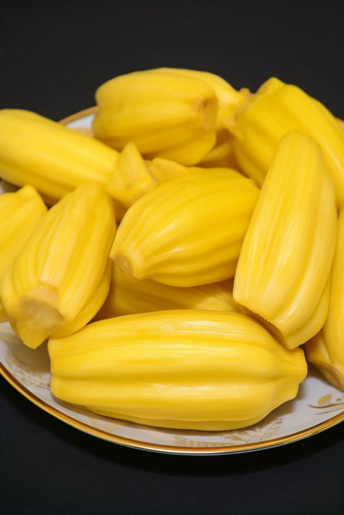 飽滿香甜果肉菠蘿蜜 農產品攝影的藝術展現